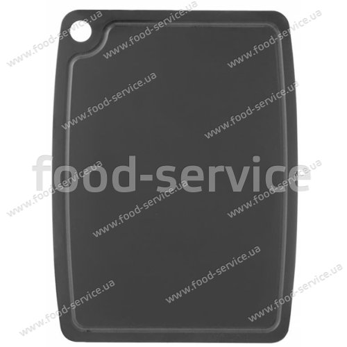 Разделочная доска Hendi 505755 300x235x(H)6 деревоволокнистая черная